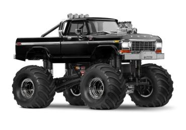 SLVR TRAXXAS TRX-4MT FORD F150 4X4 SCHWARZ 1/18 MT RTR BRUSHED, MIT AKKU UND USB LADEGERÄT