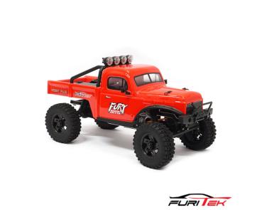 Furitek FX118 Fury Wagon RTR Brushless 1/18 Crawler Kit rot