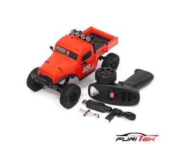 Preview: Furitek FX118 Fury Wagon RTR Brushless 1/18 Crawler Kit rot