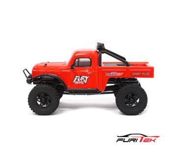 Furitek FX118 Fury Wagon RTR Brushless 1/18 Crawler Kit rot