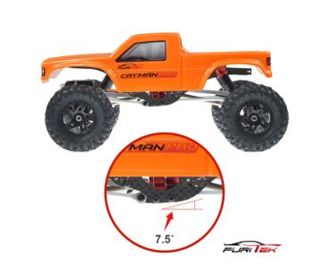 Furitek Cayman PRO V2 4x4 1/18 Premium RC Crawler orange