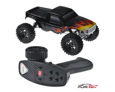 Preview: Furitek Cayman PRO V2 4x4 1/18 Premium RC Crawler schwarz
