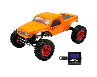Furitek Terra Comp 1/18 ARTR Crawler orange Edition mit Micro Tesla Digiboard