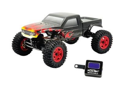Furitek Terra Comp 1/18 ARTR Crawler schwarze Edition mit Micro Tesla Digiboard