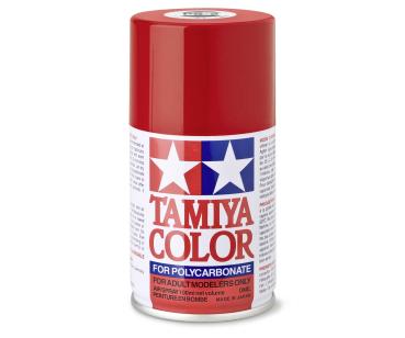 Tamiya PS-Farbspray PS-2 Rot Polycarbonat Inhalt: 100 ml