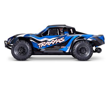 Preview: TRAXXAS MAXX-SLASH 6S 4X4 BLAU 1/8 SHORT-COURSE-TRUCK RTR BRUSHLESS, OHNE AKKU/LADEGERÄT