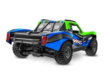 Preview: TRAXXAS MINI-SLASH BL-2S 4X4 GRÜN 1/16 SHORT COURSE RTR BRUSHLESS, HD-TEILE, MIT 2S LIPO/LADER BULK-PROMO