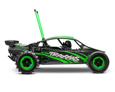 Preview: TRAXXAS FUNCO RWD 8S VXL GRÜN 1/6 SAND CAR RTR BRUSHLESS, OHNE AKKU/LADEGERÄT PROMO0626