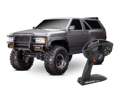 Preview: TRAXXAS TRX-4 Nissan Pathfinder / Terrano silber 1/10 RTR Brushed, Clipless, ohne Akku und Ladegerät