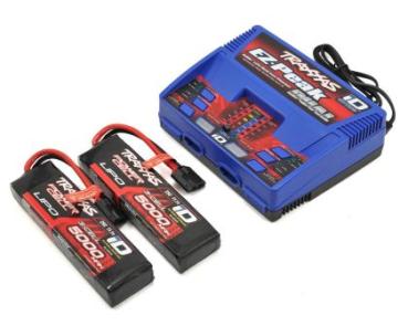 Preview: Traxxas DUAL EZ Peak Plus Ladegerät mit zwei 5000 11.1V Lipo Akkus
