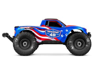 Preview: NEU TRAXXAS STAMPEDE 1/10 4X4 STADIUM-TRUCK 40TH EDITION RTR VX3 BRUSHLESS, HD