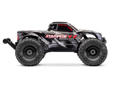 Preview: NEU TRAXXAS STAMPEDE 1/10 4X4 STADIUM-TRUCK SCHWARZ RTR VX3 BRUSHLESS, HD