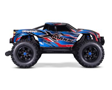 Preview: TRAXXAS X-Maxx 4x4 8S VXL blau 1/7 Monster-Truck RTR nP825 Brushless, inkl. Metallgetriebe-Servo, ohne Akku/Ladegerät