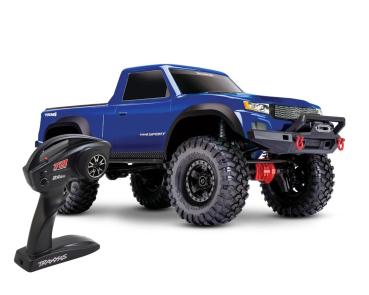 TRAXXAS TRX-4 SPORT 4X4 BLAU 1/10 SCALE-CRAWLER RTR BRUSHED, CLIPLESS, OHNE AKKU UND LADEGERÄT