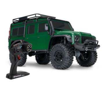 Preview: TRAXXAS TRX-4 LR DEFENDER GRÜN 1/10 CRAWLER RTR BRUSHED, CLIPLESS, OHNE AKKU UND LADEGERÄT