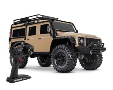 Preview: TRAXXAS TRX-4 LR DEFENDER SAND 1/10 CRAWLER RTR BRUSHED, CLIPLESS, OHNE AKKU UND LADEGERÄT
