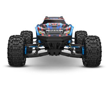 Preview: TRAXXAS MAXX ULTIMATE 4X4 BLAU 1/10 MONSTER-TRUCK RTR BRUSHLESS, OHNE AKKU UND LADEGERÄT