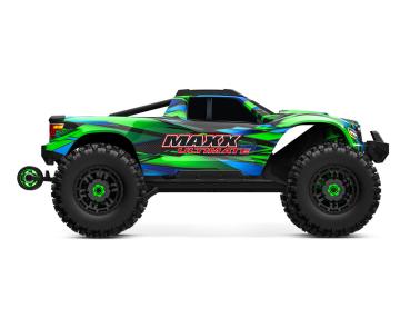 Preview: TRAXXAS MAXX ULTIMATE 4X4 GRÜN 1/10 MONSTER-TRUCK RTR BRUSHLESS, OHNE AKKU UND LADEGERÄT