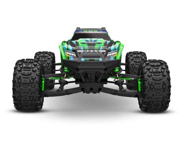 Preview: TRAXXAS MAXX ULTIMATE 4X4 GRÜN 1/10 MONSTER-TRUCK RTR BRUSHLESS, OHNE AKKU UND LADEGERÄT