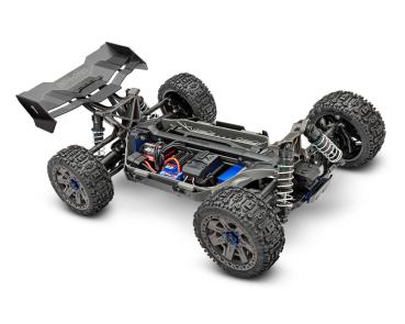 TRAXXAS JATO 4X4 BL-2S BRUSHLESS BLAU RTR NP825 HD-TEILE, OHNE AKKU/LADER