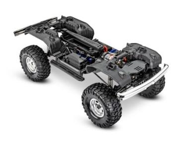 TRAXXAS TRX4 79 FORD F150 HIGHTRAIL 1/10 CRAWLER RTR SC BRUSHED, OHNE AKKU & LADER