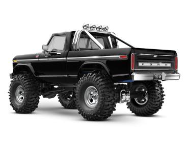 TRX TRX-4M FORD F150 4X4 LIFTED SCHWARZ 1/18 CRAWLERRTR BRUSHED, MIT AKKU UND USB LADEGERÄT