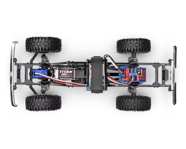 TRX TRX-4M FORD F150 4X4 LIFTED SCHWARZ 1/18 CRAWLERRTR BRUSHED, MIT AKKU UND USB LADEGERÄT