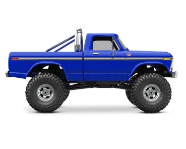 Preview: TRX TRX-4M FORD F150 4X4 LIFTED BLAU 1/18 CRAWLER RTR BRUSHED, MIT AKKU UND USB LADEGERÄT