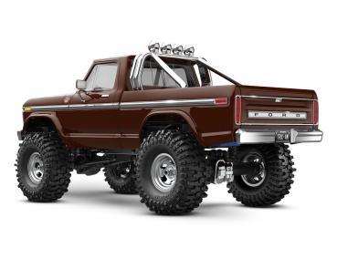 TRX TRX-4M FORD F150 4X4 LIFTED BRAUN 1/18 CRAWLER RTR BRUSHED, MIT AKKU UND USB LADEGERÄT