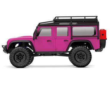 Preview: TRAXXAS TRX-4M LR DEFENDER 4X4 PINK 1/18 CRAWLER RTR BRUSHED, MIT AKKU UND USB LADEGERÄT