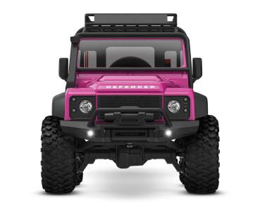 TRAXXAS TRX-4M LR DEFENDER 4X4 PINK 1/18 CRAWLER RTR BRUSHED, MIT AKKU UND USB LADEGERÄT