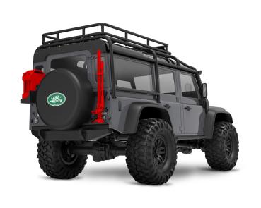 Preview: TRAXXAS TRX-4M LR DEFENDER 4X4 SILBER 1/18 CRAWLER RTR BRUSHED, MIT AKKU UND USB LADEGERÄT
