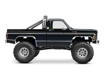 TRAXXAS TRX-4M CHEVY K10 4X4 LIFTED SCHWARZ 1/18 CRAWLER RTR BRUSHED, MIT AKKU UND USB LADEGERÄT