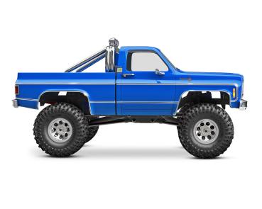 TRAXXAS TRX-4M CHEVY K10 4X4 LIFTED BLAU 1/18 CRAWLER RTR BRUSHED, MIT AKKU UND USB LADEGERÄT