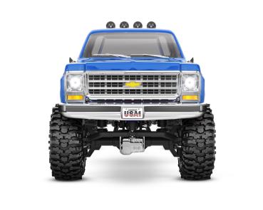 TRAXXAS TRX-4M CHEVY K10 4X4 LIFTED BLAU 1/18 CRAWLER RTR BRUSHED, MIT AKKU UND USB LADEGERÄT