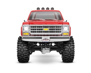 TRAXXAS TRX-4M CHEVY K10 4X4 LIFTED ROT 1/18 CRAWLER RTR BRUSHED, MIT AKKU UND USB LADEGERÄT