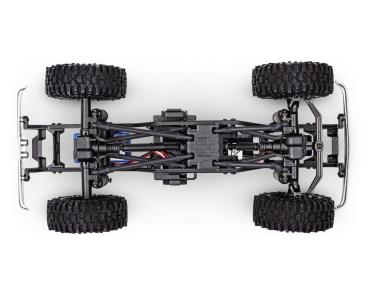 TRAXXAS TRX-4M CHEVY K10 4X4 LIFTED ROT 1/18 CRAWLER RTR BRUSHED, MIT AKKU UND USB LADEGERÄT