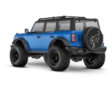TRAXXAS TRX-4M FORD BRONCO 4X4 BLAU 1/18 CRAWLER RTR BRUSHED, MIT AKKU UND USB LADEGERÄT
