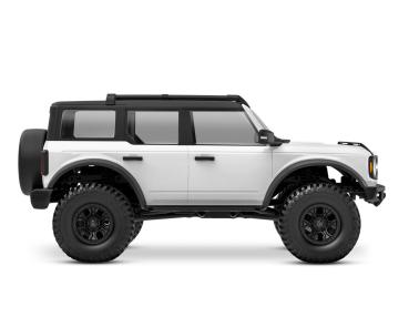 Preview: TRAXXAS TRX-4M FORD BRONCO 4X4 WEISS 1/18 CRAWLER RTR BRUSHED, MIT AKKU UND USB LADEGERÄT