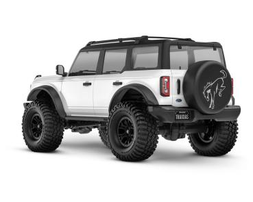 Preview: TRAXXAS TRX-4M FORD BRONCO 4X4 WEISS 1/18 CRAWLER RTR BRUSHED, MIT AKKU UND USB LADEGERÄT