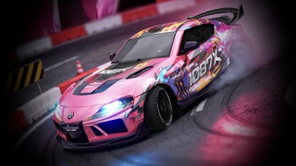 1:43 4WD Drift/Race Car SUPRA RTR - 1087X pink