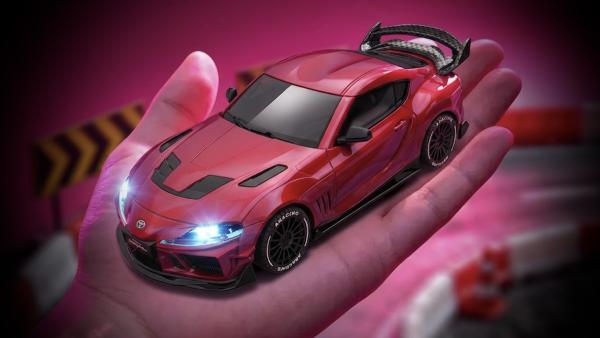 1:43 4WD Drift/Race Car SUPRA RTR - rot