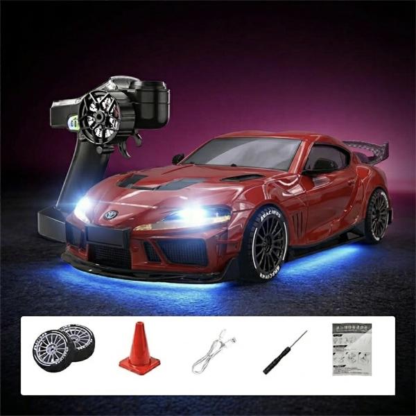 1:43 4WD Drift/Race Car SUPRA RTR - rot