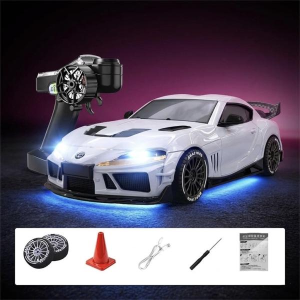 1:43 4WD Drift/Race Car SUPRA RTR - weiß