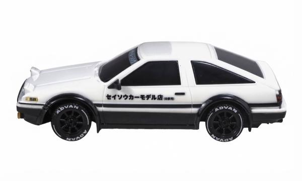 1:43 4WD Drift/Race Car TOYOTA AE86 TRUEND RTR - weiß