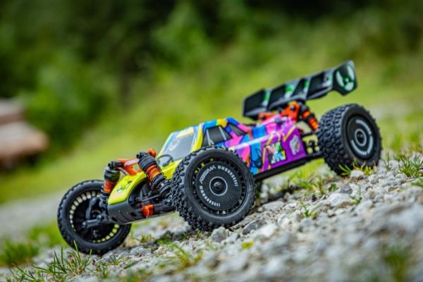 ABSIMA BUGGY "NEON FURRY" 1/12 PURPLE 4WD BL RTR