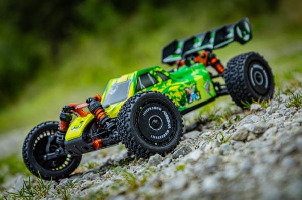 ABSIMA BUGGY "NEON FURRY" 1/12 GREEN 4WD BL RTR