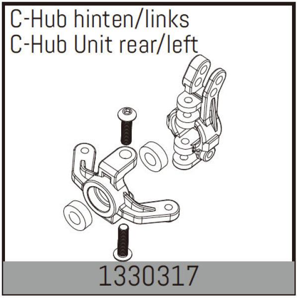 C-Hub hinten/links