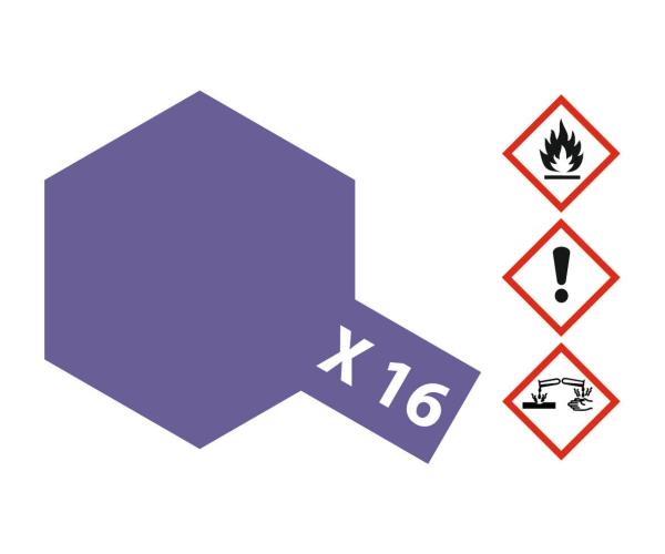 Tamiya X-Acrylfarbe X-16 Violett glänzend Inhalt: 23 ml