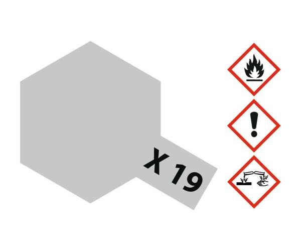 Tamiya X-Acrylfarbe X-19 Rauch glänzend Inhalt: 23 ml